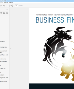 (eBook PDF) Business Finance 1st Australian by Robert Parrino