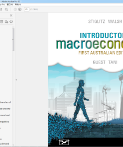 (eBook PDF) Introductory Macroeconomics 1st Australian