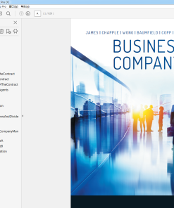 (eBook PDF) Business and Company Law by Nickolas James