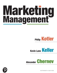 (eBook PDF) Marketing Management, 16th Edition