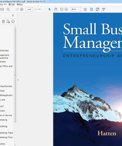 (eBook PDF) Small Business Management: Entrepreneurship and Beyond 6th