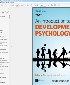 (eBook PDF) An Introduction To Developmental Psychology 3rd