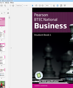 (eBook PDF) BTEC Nationals Business Student Book 1