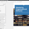 (eBook PDF) Mastering Organizational Behavior Version 14.0