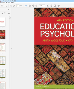 (eBook PDF) Educational Psychology 4e by Anita Woolfolk