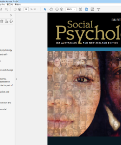 (eBook PDF) Social Psychology 1st Australian Edition