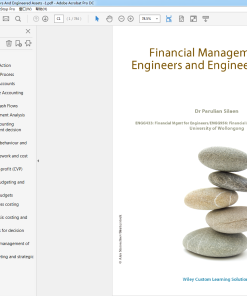 (eBook PDF) (AUCS) Financial Management For Engineers And Engineered Assets