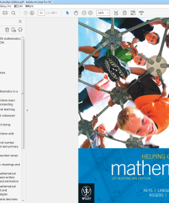 (eBook PDF) Helping Children Learn Mathematics 1st Australian Edition