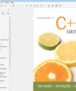 (eBook PDF) Starting Out with C++: Early Objects 9th Edition
