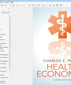(eBook PDF) Health Economics 6th Edition by Charles E. Phelps