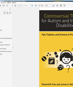 (eBook PDF) Controversial Therapies for Autism and Intellectual 2nd