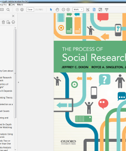 (eBook PDF) The Process of Social Research by Jeffrey C. Dixon