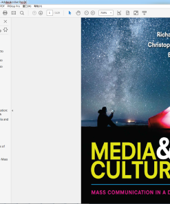 (eBook PDF) Media & Culture 11th Edition