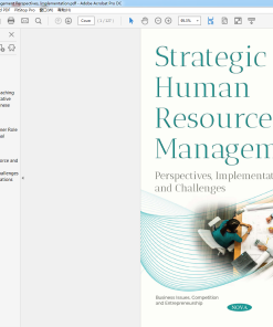 (eBook PDF) Strategic Human Resource Management: Perspectives