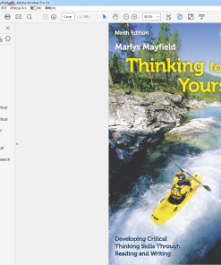 (eBook PDF) Thinking for Yourself 9th byMarlys Mayfield