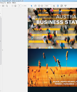 (Original PDF) Australasian Business Statistics, 4th Edition