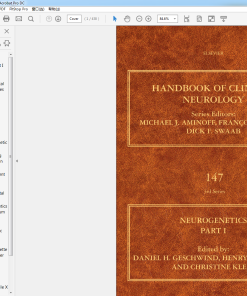 (Original PDF) Neurogenetics Part I (Handbook of Clinical Neurology)