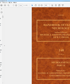 (Original PDF) Neurogenetics, Part II (Handbook of Clinical Neurology)
