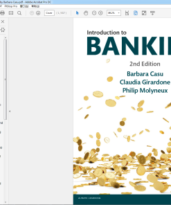 (eBook PDF) Introduction to Banking 2nd Edition by Barbara Casu