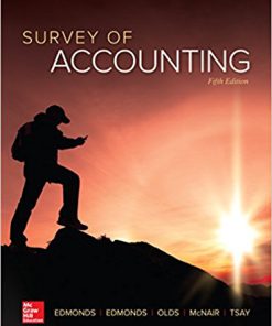 (eBook PDF) Survey of Accounting 5th Edition