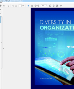 (eBook PDF) Diversity in Organizations 3rd Edition by Myrtle P. Bell