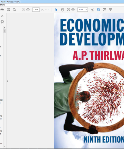 (Original PDF) Economics of Development Theory and Evidence 9th