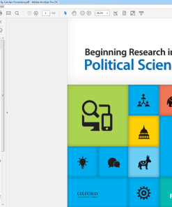 (eBook PDF) Beginning Research in Political Science by Carolyn Forestiere