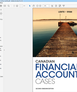 (eBook PDF) Canadian Financial Accounting Cases 2nd Canadian Edition
