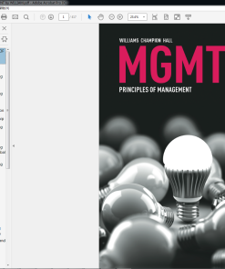 (eBook PDF) MGMT 3rd Canadian Edition by Chuck Williams