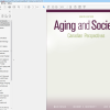 (eBook PDF) Aging and Society Canadian Perspectives 8th by NovakCampbell