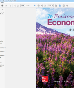 (eBook PDF) Environmental Economics 7th Edition