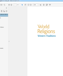 (eBook PDF) World Religions Western Traditions 4th Edition by Willard G. Oxtoby