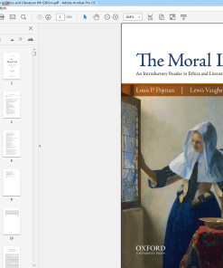 (eBook PDF) The Moral Life An Introductory Reader in Ethics and Literature 6th Edition