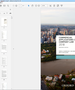(eBook PDF) Commercial Applications of Company Law 2018 19