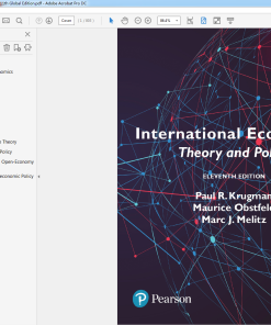 (eBook PDF) International Economics Theory and Policy11th Global Edition