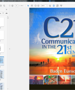 (eBook PDF) C21 Communicating in the 21st Century, 4th Edition by Baden Eunson