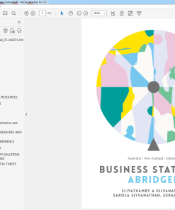 (Original PDF) Business Statistics Abridged Australia & New Zealand 7th