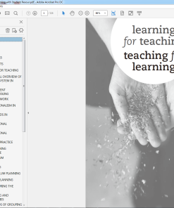 (Original PDF) Learning for Teaching, Teaching for Learning with Student Resour