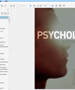(Original PDF) Psychology An International Discipline in Context Australian & New Zealand Edition