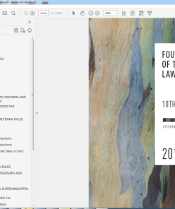 (Original PDF) Foundations of Taxation Law 2018 10th Edition