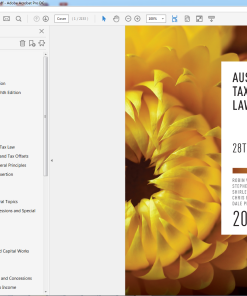 (Original PDF) Australian Taxation Law 2018 28th by Woellner, Robin
