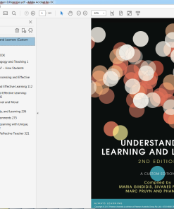 (eBook PDF) Understanding Learning and Learners (Custom Edition) (2e)