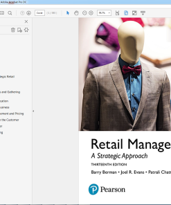 (eBook PDF) Retail Management 13th Global Edition