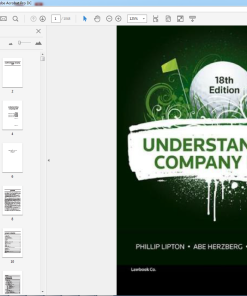 (Original PDF) Understanding Company Law 18th. by Phillip Lipton