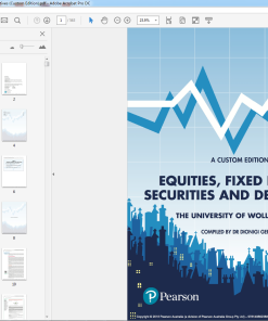 (eBook PDF) Equities, Fixed Income Securities and Derivatives (Custom Edition)
