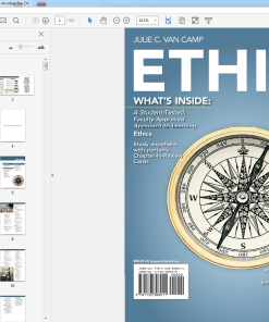 (eBook PDF) ETHICS 1st by Julie C. Van Camp