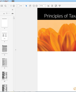 (Original PDF) Principles of Taxation Law 2018 By Kerrie Sadiq