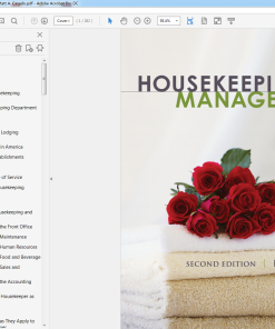 (eBook PDF) Housekeeping Management 2nd Edition by Matt A. Casado