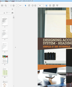 (eBook PDF) Designing Accounting System - Readings (Custom Edition ) by Marshall B. Romney