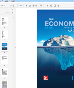 (eBook PDF) The Economy Today 15th by Bradley Schiller
